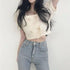 Tweed Double  Breasted Tops